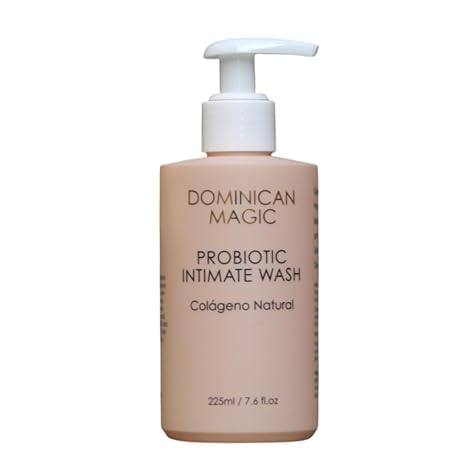 DOMINICAN MAGIC Probiotic Intimate Wash | Natural Collagen & Aloe Vera | pH Balancing Feminine Wash for Intimate Health & Hygiene | Fragrance-Free & Gentle for Sensitive Skin | Colágeno Natural (6)