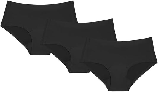 KNIX Teen Girls Leakproof Period Underwear Boyshort 3-Pack – Light Flow Protection, Absorbs 1–3 Regular Tampons