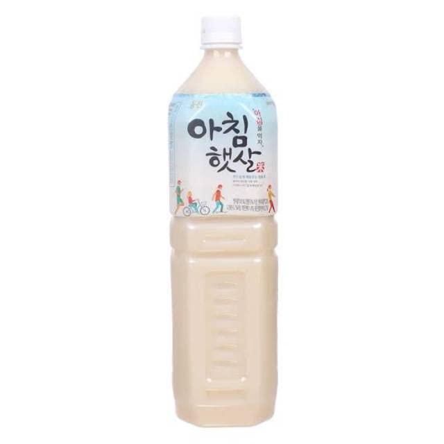 Woongjin Morning Rice Drink (NON ALCOHOL) Healthy Organic Natural and Delicious Beverages made from Korean Rice 아침햇살 - 50.7Fl oz (Pack of 1)