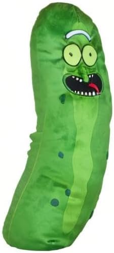 Franco Collectibles Pickle Rick And Morty Adult Swim Super Soft Plush Cuddle Pillow Buddy, One Size, (100% Officially Licensed Product)