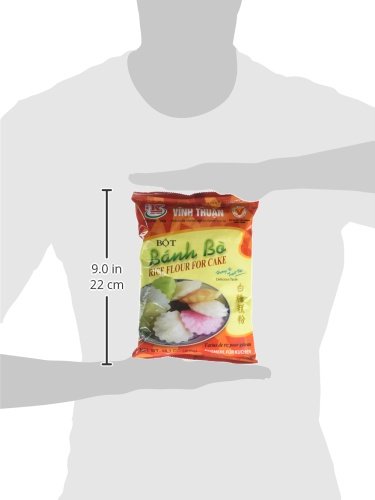 Vinh Thuan Rice Flour for Cake, 14.1 Ounce, Clear