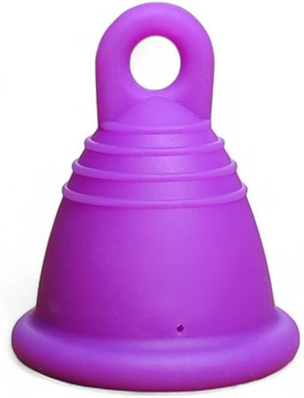 Most Customizable Menstrual Cup with Ring Handle | MeLuna Me Luna | Comfortable Period Cup Reusable Cup | Tampon Pad Alternative for Low Cervix | Shorty