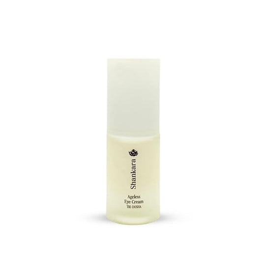 Shankara Ageless Eye Cream – Ayurvedic Under Eye Cream with Rose, Cucumber & Eyebright – Hydrating Formula for Fine Lines, Puffiness & Dark Circles – Clean & Cruelty-Free (15ml)