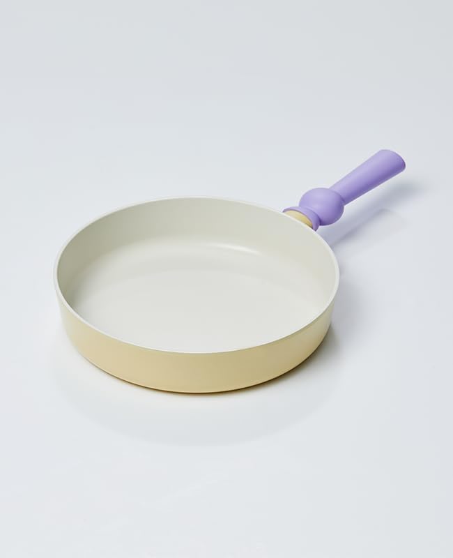 Neoflam Better Finger Cookware Set - Yellow, 3-Piece Ceramic Coating Kitchen Pot and Pan