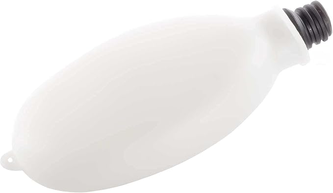 Compact Silicone Douche Bag, Reusable Travel Douche Kit, 11 Fl Oz Capacity, White