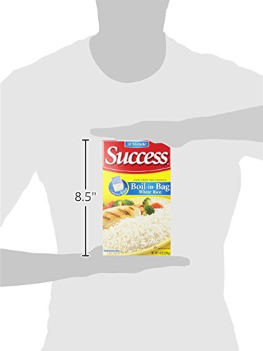 Success Boil-in-Bag Rice, White Rice, Quick and Easy Rice Meals, 14-Ounce Box (Pack of 3)