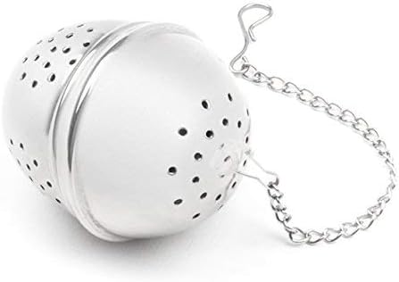 Fox Run Craftsmen, us kitchen, FOXW9 Stainless Steel Tea Ball, 1.5 x 1.5 x 6.25 inches, Metallic