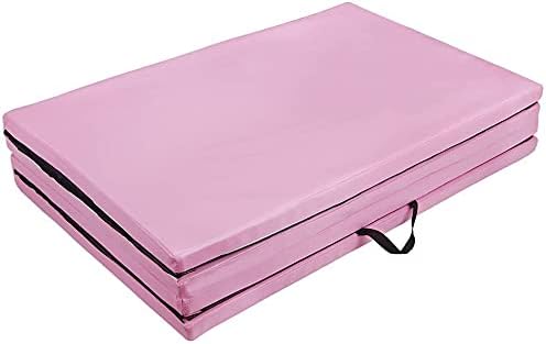 Polar Aurora 4'x10'x2 Thick Folding Gymnastics Exercise Mat Aerobics Stretching Yoga Mats