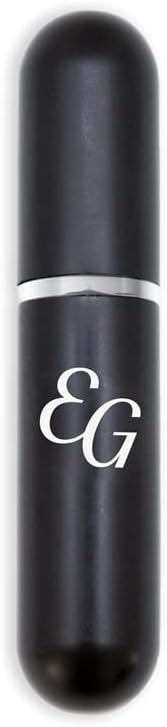 Edens Garden Essential Oil Inhaler – Personal Aromatherapy Nasal Stick with Cotton Wick, Portable for Travel & On-The-Go Wellness – Refillable, Multi-Use Scent Diffuser for Essential Oils - Black