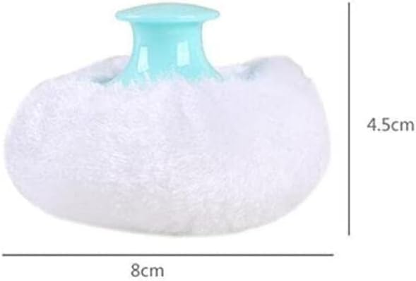 Topwon Powder Case with Powder Puff for Body Powder Container Dusting Powder Case for Baby&Mom (Black)