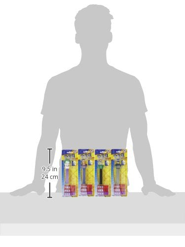 PEZ DC Comic Justice League, 0.87 Ounce (Pack of 12),Assorted Characters