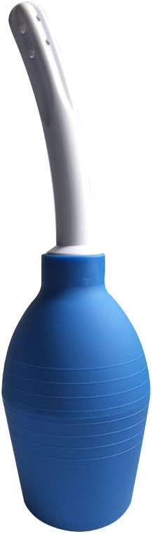 Magik 1-2 Pcs 310ml Anal Douche Bottle Enema Bulb Vaginal Douche Cleaner Bag Kit (1 Pack, Blue)