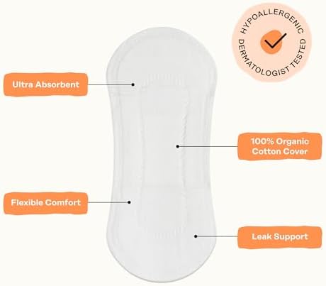 The Honey Pot Company - Pads for Women - Non-Herbal Regular Pads & Everyday Liners Bundle - Cotton Cover & Ultra-Absorbent Pulp Core - Feminine Care