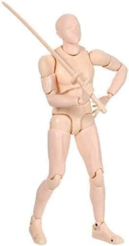 INSO Body-kun Action Figure Set, Action Figure Models for Artists, 5.9 Inch (Skin)