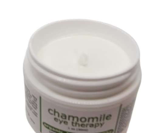 Chamomile Organic Eye Cream - Anti Wrinkle Treatment with Avocado and Vitamin C, 1 oz