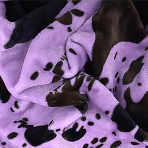 Purple Throw Blanket for Women, Ultra Soft Fuzzy Fleece Cute Blankets for Teen Girls, Home Room Decor & Cozy Purple Gifts for Women Girls 50x60 Inches