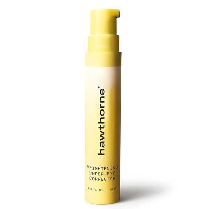 Hawthorne Men’s Brightening Eye Cream for Dark Circles. Under Eye Treatment for Men. Reduce Puffiness, Eye Bags, and Wrinkles with Natural Caffeine, Cucumber, Peptides, and Vitamin C. 0.3 Ounce