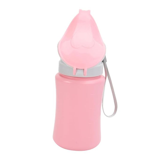 SHOWERORO Lightweight and Girls Urinal Portable Urinal Bottle for Boy Girl Seamless Travel Potty