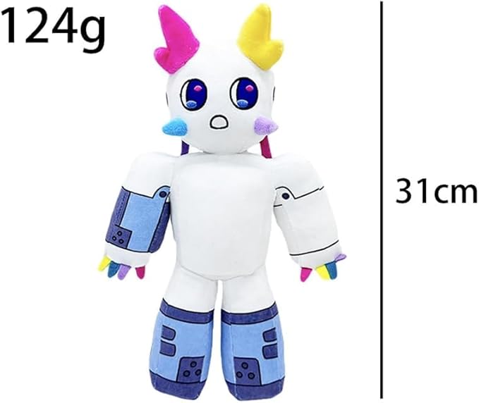 Gnarpy Plush, Regretavator Gnarpy Alien Cat Plush Toys Give Fans and Friends Beautifully Plushie Doll Gifts (White)