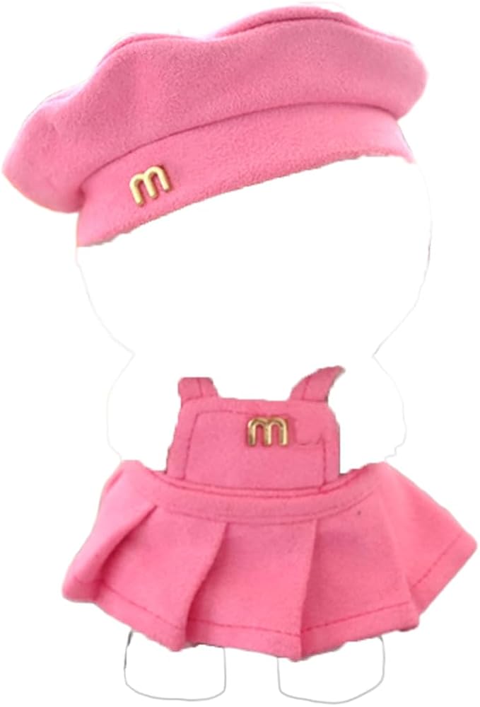 17cm Doll Clothes Set & Outfit Set for 17cm Dolls - Premium Fashion Dresses with Accessories, Luxury Chic Doll Clothing & Style Bundle,Just Clothes (Style-20)