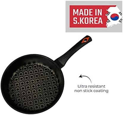 Prolinemax MADE IN KOREA - 3D Diamond Coating Nonstick Wok Frying Pan Cookware 10'' (26cm)