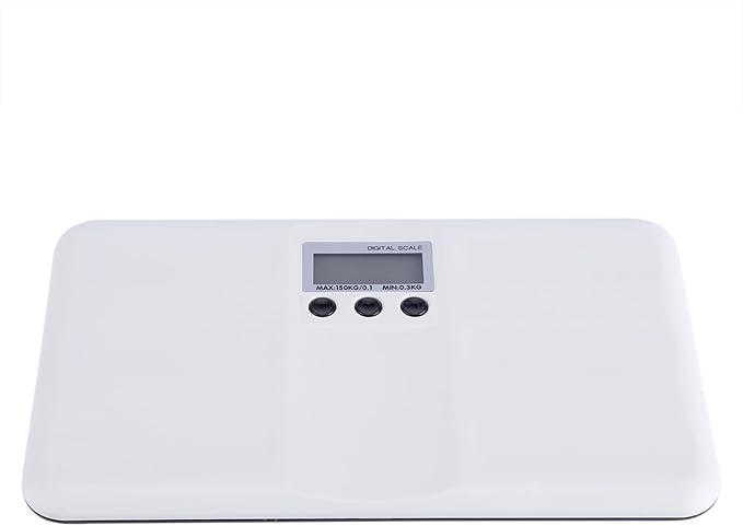 Digital Body Weight Bathroom Scale with Body Tape Measure and Round Corner Design, Large LCD Backlight Display, High Measurements