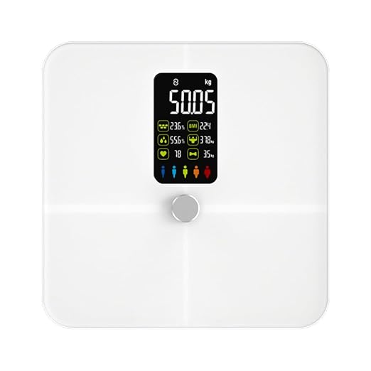Ultra-Precision Digital Accurate Bathroom Smart Scale, Weighing Machine with All-in-One VA Display, Smart Bathroom Weighing Machine