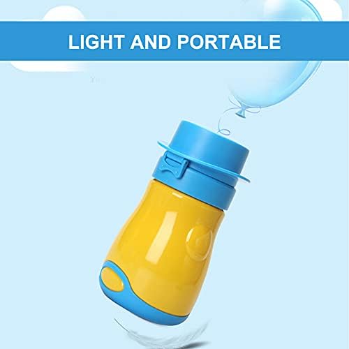 Pssopp Travel Urinal for Car Trips 600ml Leak Proof Funnel Seal for Emergency Potty Training, Fall Resistant Lightweight Portable Bottle for Buggy Basket Outdoor Outings for Baby Boys Tra