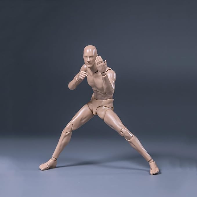 1:12 Scale Male Figure Body 6in Flexible Drawman Action Figure Doll Miniature Figure Collection