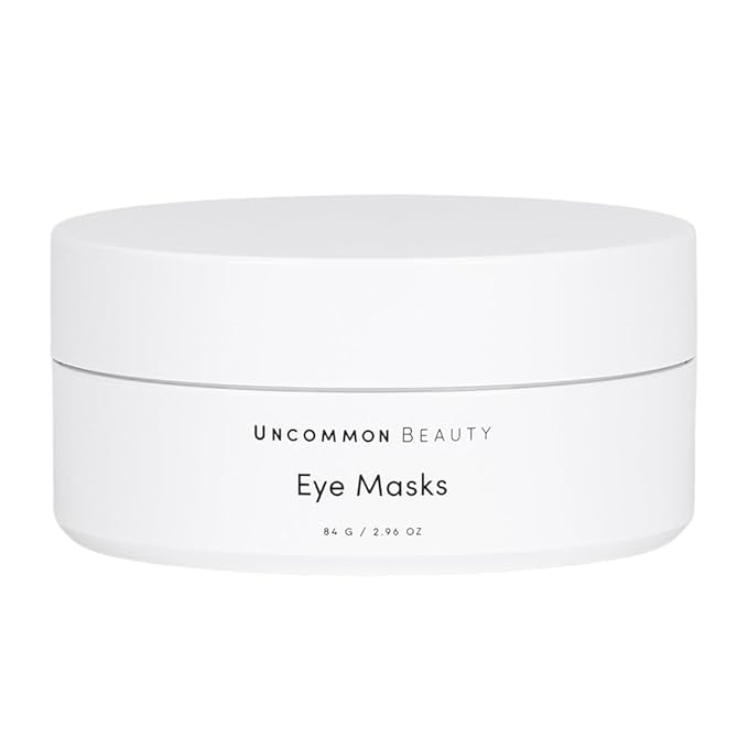 Uncommon Beauty Eye Masks - Anti-Aging, Softening, Smoothing and Depuffing Under Eye Masks for Eye Bags, Fine Lines, and Dark Circles - All Skin Types, Vegan, Cruelty Free, 30 Sets