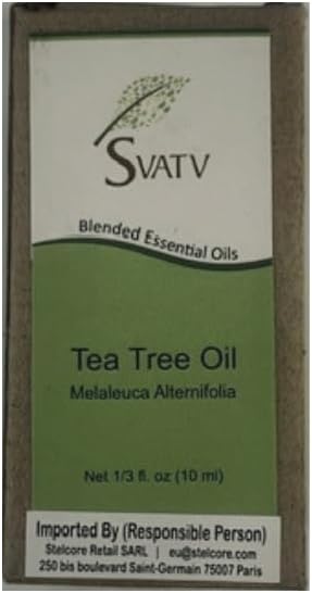 Tea Tree Essential Oil Therapeutic Grade Aromatherapy Oils Fragrance Oil for Diffuser Yoga Massage & DIY Personal Care 10 ml