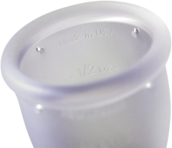 Best Periodt Menstrual Cup - High Capacity Soft Period Cup for Heavy Flow - 12 Hour Leak Free - Comfy & Easy to Use - Comes with Yellow Menstrual Cup Case - USA Made (Size 2)
