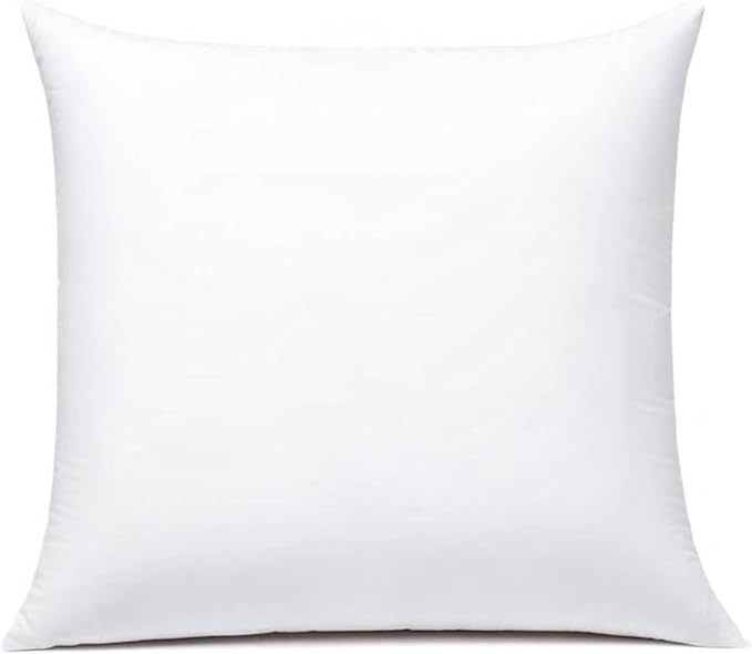 JIEITIVE Throw Pillow Inserts Hypoallergenic Premium Pillow Stuffer Square Form for Decorative Pillow Covers Cushion Set of 1-16 x 16 Inches