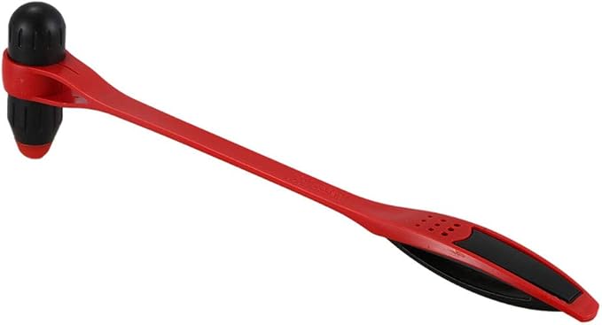 Massage Hammer for Back Body Stress Reliever Elastically Bendable Handheld Plastic Massor (A)
