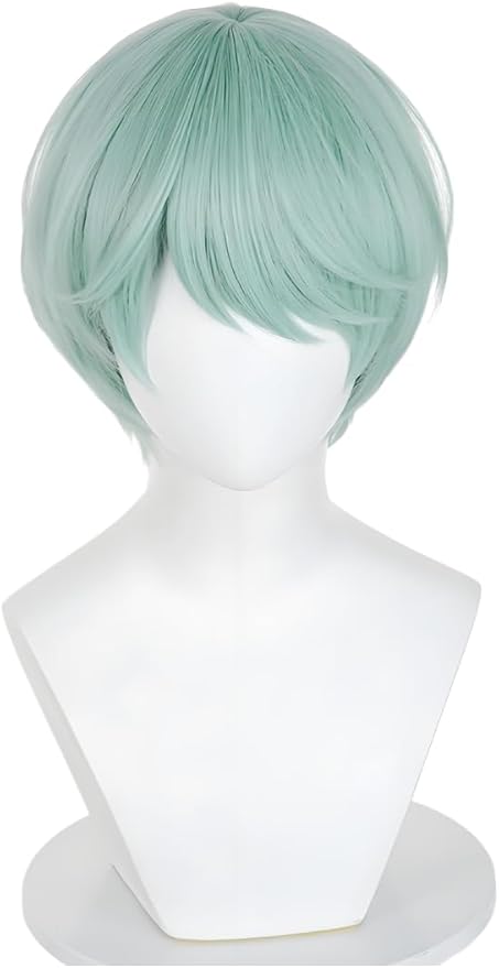 Saja Cosplay Anime Costume Accesories Baby Saja Green Wigs Adults Mens Halloween Outfits Props