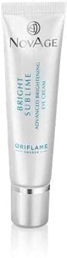 Oriflame NOVAGE Bright Sublime Advanced Brightening Eye Cream 15ml Sweden