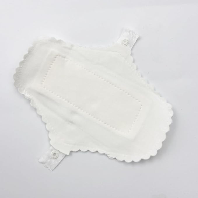 Reusable Washable Sanitary Pads 3Pcs Set Waterproof Cotton Cloth Menstrual Pads 180Mm Reusable 2-3 Times Panty Liners for Women Feminine Care