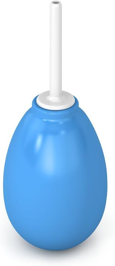 Flents Reusable Rectal Syringe Bulb, 8 oz Enema & Douche Kit, Latex-Free | Large Capacity Set Supports Personal Hygiene Needs, Comfortable Components For Routine Use, Durable, Reusable Design