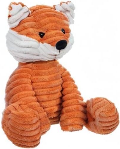 Apricot Lamb Toys Plush Corduroy Fox Stuffed Animal Soft Cuddly Perfect for Child (Medium, 12 Inches)