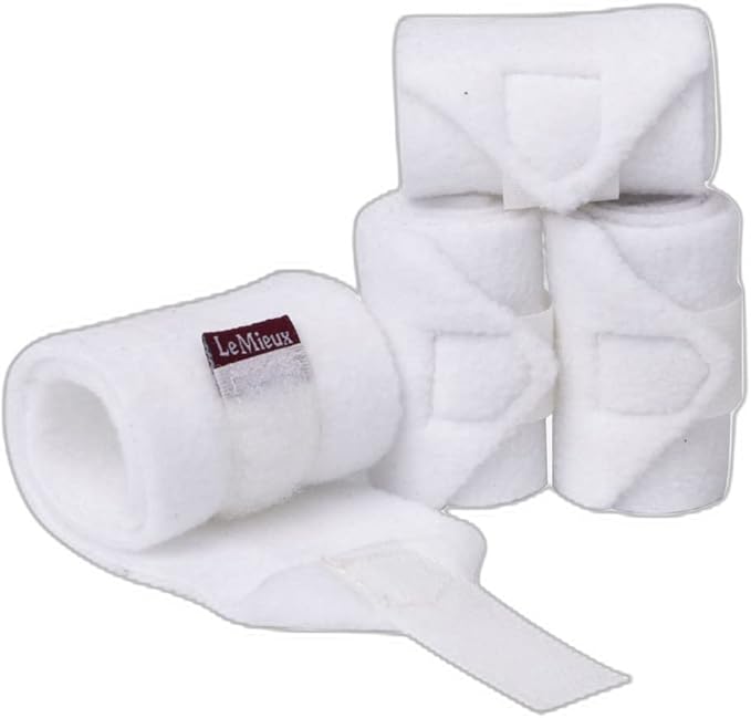 Mini Lemieux Pony Bandages, Color: White, Size: One Size