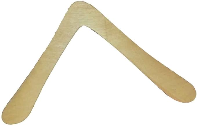 Colorado Boomerangs Crested Butte Wooden Boomerang - Great Beginner Boomerang! Made in USA