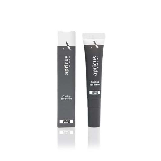 Forte Series Apricus Eye Serum, Caffeine Peptide Formula, Lightweight Serum for Dark Circles, Puffiness and Fine Lines