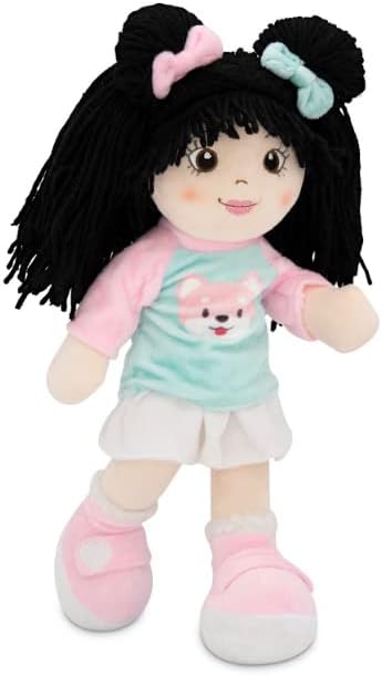 Playtime by Eimmie Hand Puppets for Kids (Lillie) - 14" Soft Plush Toy for Boys & Girls, Pretend Play, Storytelling, Theater, Imaginative Fun, Educational Puppet for Toddlers & Children Ages 3+