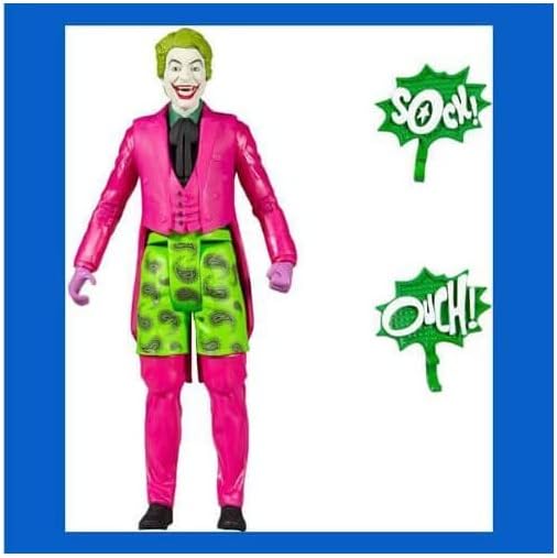 McFarlane TM15043 The Joker Swim Shorts Batman Action Figure, Striped, Multi