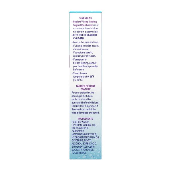 Replens Long-Lasting Vaginal Moisturizer - 14 ct, Pack of 6