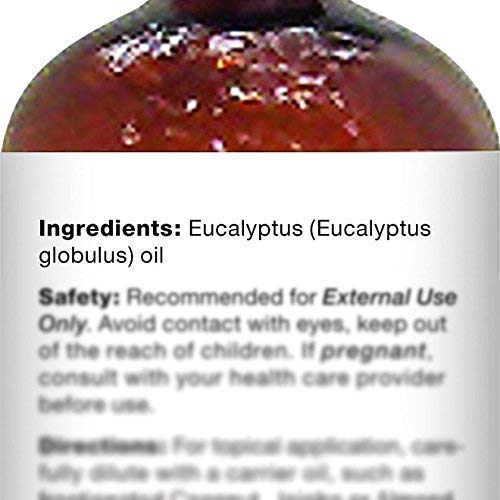 Majestic Pure Lavender Essential Oil and Eucalyptus Essential Oil Bundle - 2 Eucalyptus & 1 Lavender Oil Bottle Combo for Aromatherapy, Massage, Topical and Household Uses - 4 fl oz Each