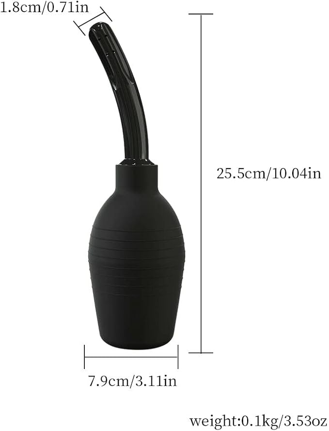 Magik 1-2 Pcs 310ml Anal Douche Bottle Enema Bulb Vaginal Douche Cleaner Bag Kit (2 Pack, Blue)