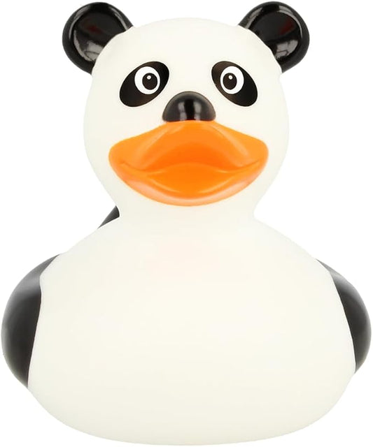 3 Inch Panda Rubber Duck Bath Toy, Collectable, Fun for All Ages, Auto Dash Decoration, Crusing Vacation Gift, Party Favors, Office, School, Home