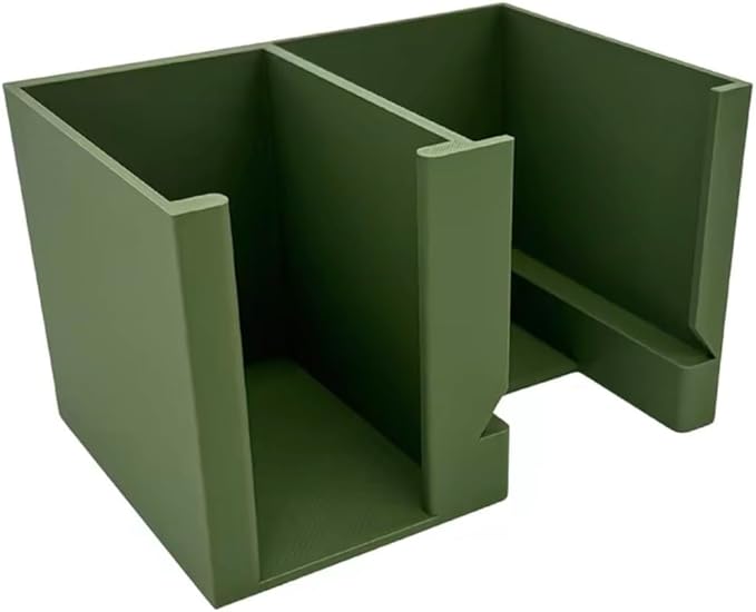 EnderToys CardCare Lite (Olive Green) - Toploader Dispenser - Penny Sleeve Holder