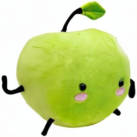 Stardew Plush Toy Valley Doll Figure Apple Junimo Plush Plants Stuffed Animal Green Soft Plush Pillow, Best Gift for Your Family (12"-30 cm) (Green Apple Juni)